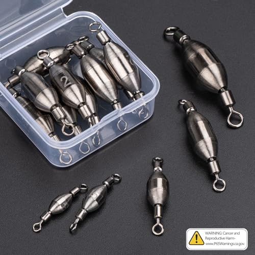 Brass Fishing Sinker Swivel (1/16OZ-20PCS)