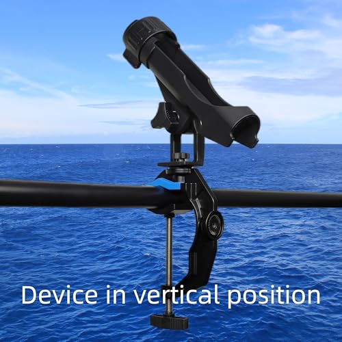 Fishing Rod Holders for Boat (Large Clamp Holder-2 Pack)
