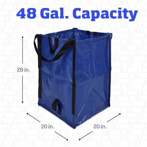 Heavy Duty Home and Yard Bags (Blue)