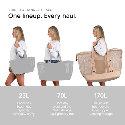 Boat Gear Heavy Duty Outddor CASSI Tote Boat Bag (Sandstone / 170 Liter)
