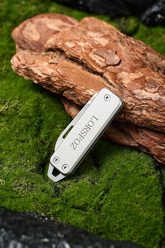 Stainless steel mini folding knife (Silvery White)