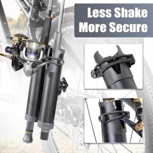 Fishing Rod Holder for Bike Quality Aluminium Alloy Adjustable Design