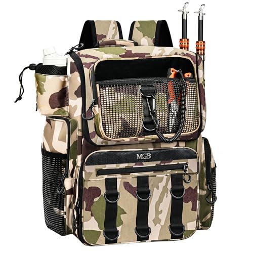 Fishing Backpack (Brown)