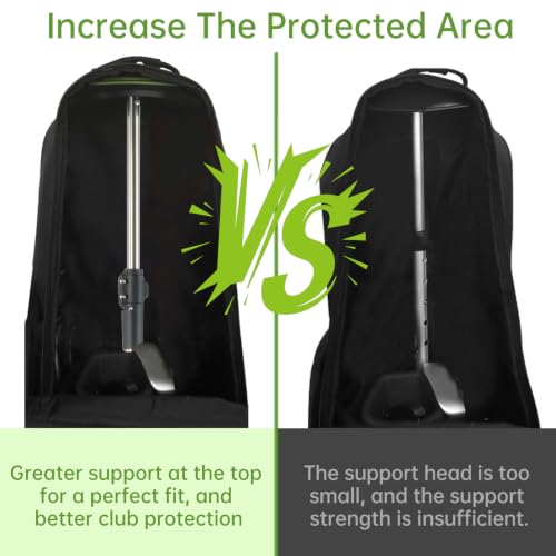Adjustable Golf Bag Support Pole 31" (Green)