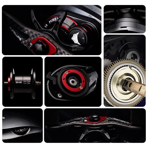 PURELURE Zana MAX Baitcaster Reel 22LB Max Drag
