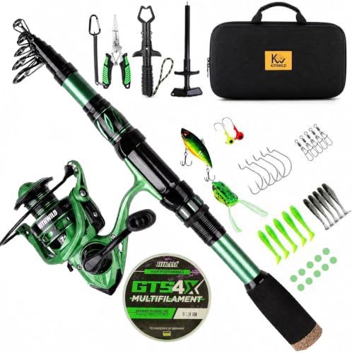 Telescopic Fishing Combo Kit with EVA Bag