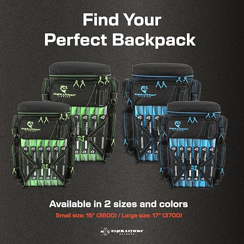 s 34014-EV: 3600 Drift Tackle Backpack - Blue (3600 / Blue)