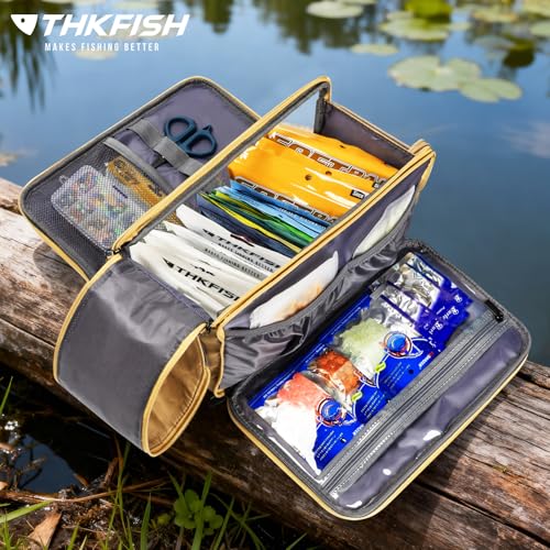 Fishing Soft Plastic Bait Storage (Khaki)