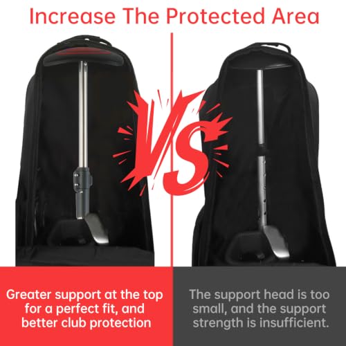 Adjustable Golf Bag Support Pole 31" (Red)