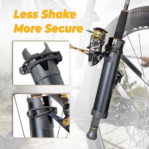 Fishing Rod Holder for Bike Quality Aluminium Alloy Adjustable Design