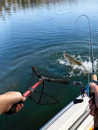 Foldable Floating Fishing Net (27-35" Extendable)