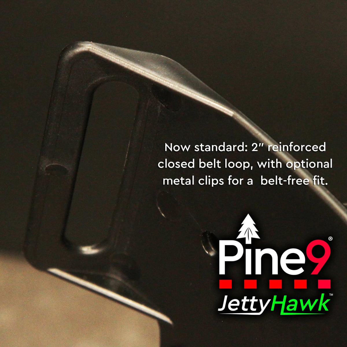 JettyHawk Fishing Rod Hip Holster (Infantry w-Black Belt Clip)
