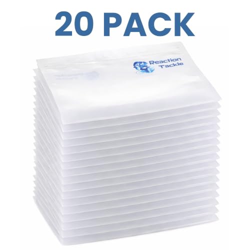 Clear Bait Bags for Soft Plastics (20-Pack)