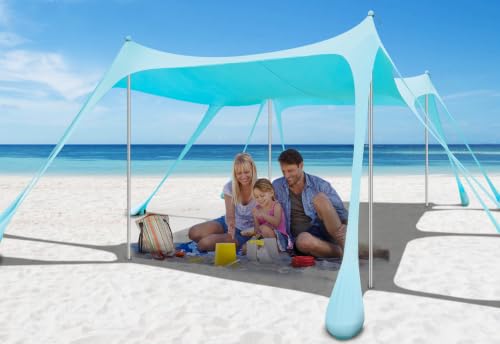 Beach Tent Sun Shelter 14 x 11FT