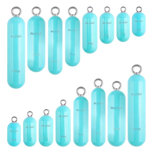 Cylindrical Sinker Alloy Steel Weight Saltwater Fishing