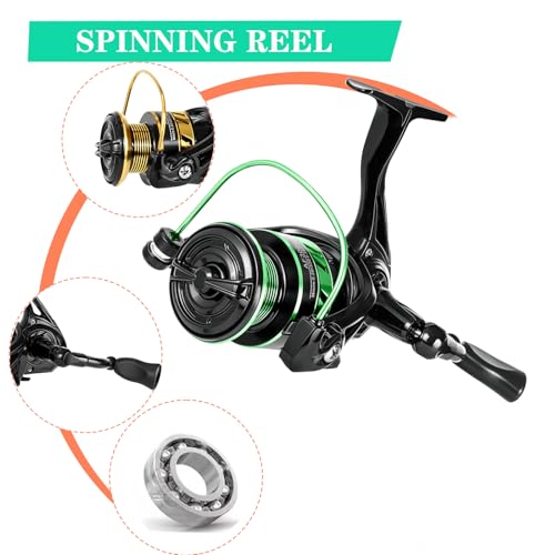 Telescopic Fishing Rod and Reel Combo Set