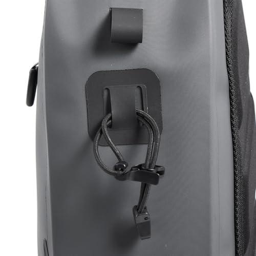 Waterproof Fishing Sling Backpack Bag with Rod Holder (Gray / Sling Bag)