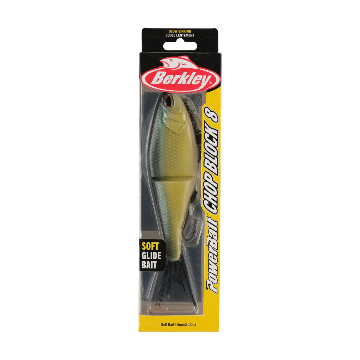 PowerBait Chop Block Fishing Soft Bait (Honeypot / 8 in - 2.2 oz)