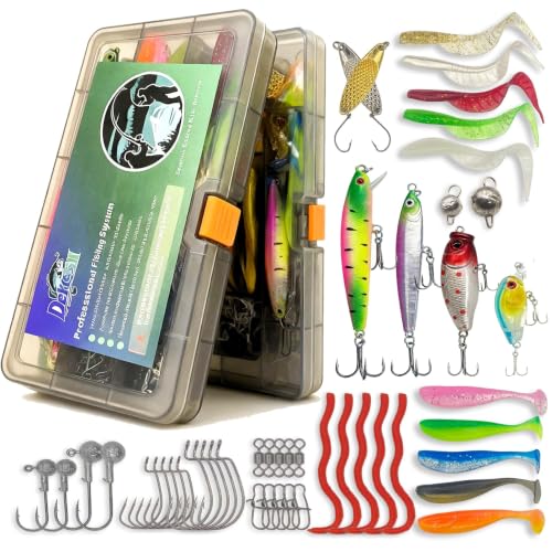 Elite Series Bass Fishing Tackle Box Kit