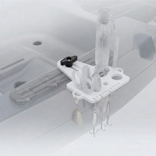 Universal Fishing Tool Holder for Boat & Kayak Gear Tracks