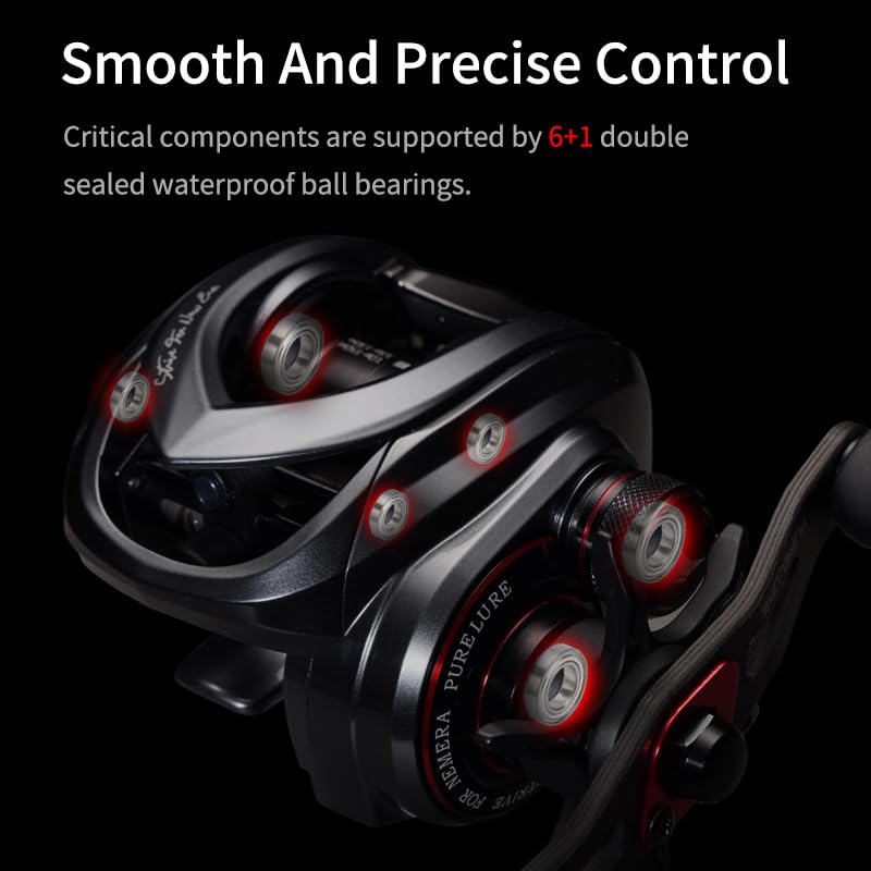 PURELURE Zana Baitcaster Reels