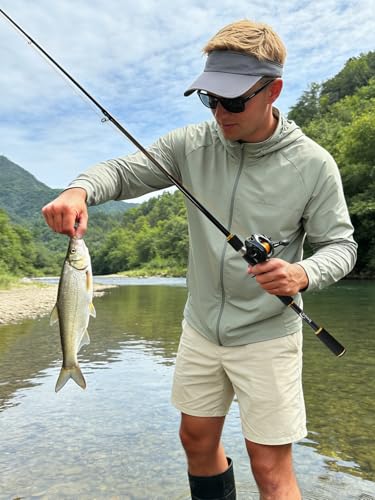 Fishing Rod Telescopic & 4 PCS Portable Fishing Pole