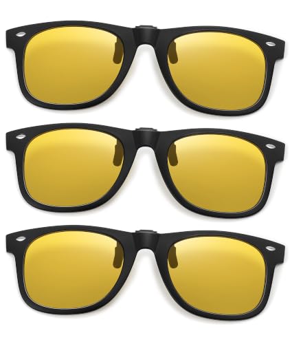 Polarized Clip On Sunglasses for Men Women