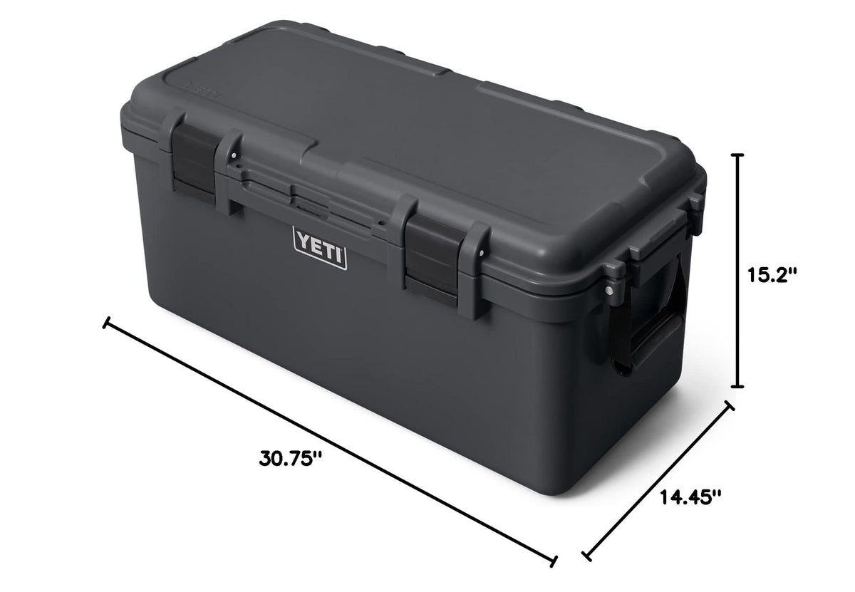 LoadOut 60 GoBox Divided Waterproof Cargo Case (Charcoal / GoBox 60)