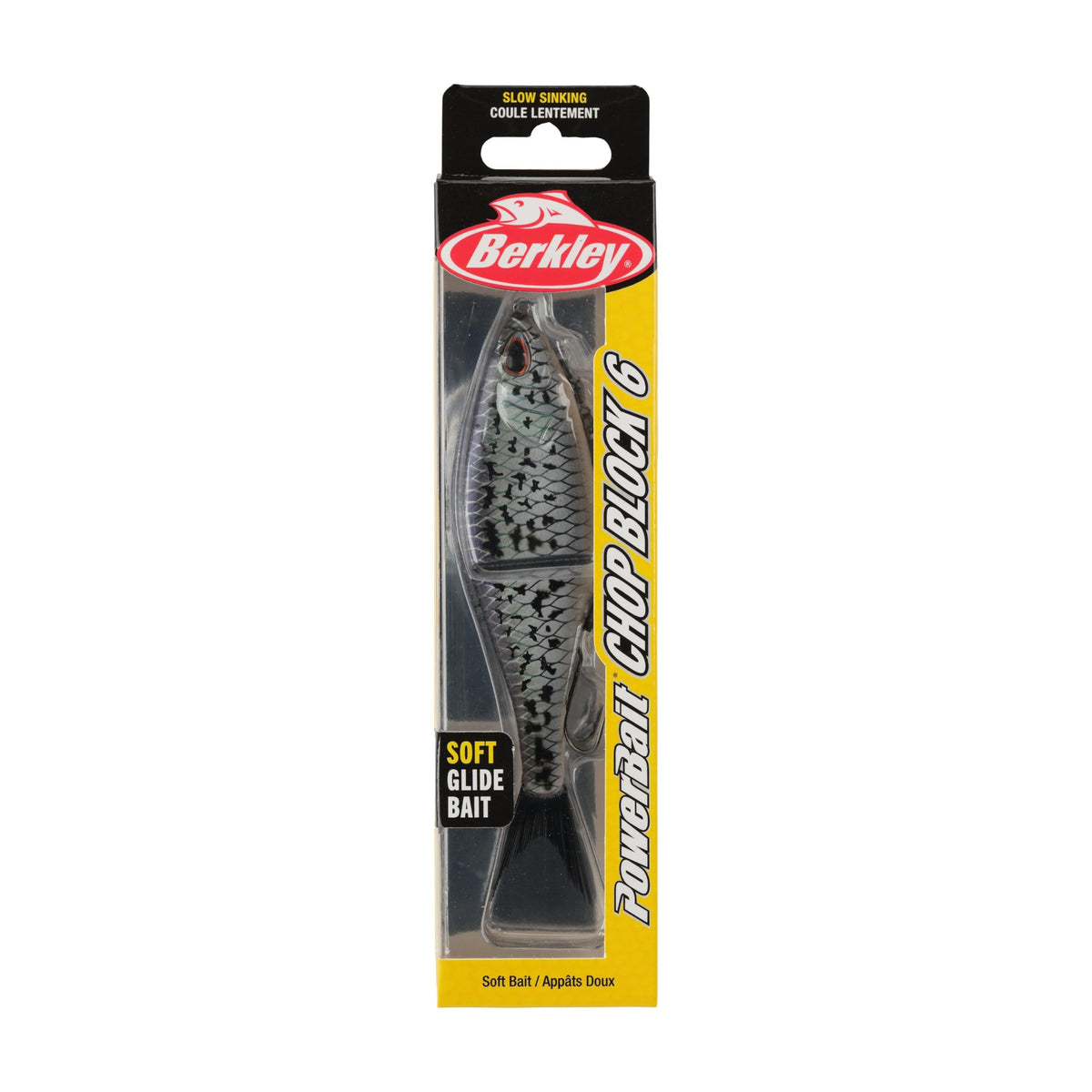 PowerBait Chop Block Fishing Soft Bait (Crappie / 6 in - 1 oz)