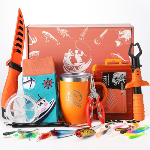 Fishing Gift Set for Men Dad Fishermen