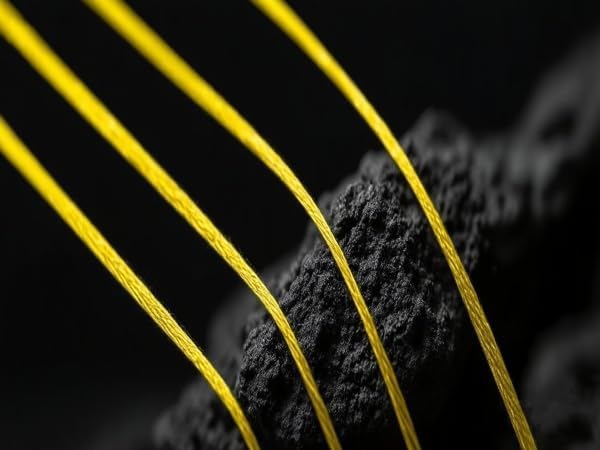 Gummax 8 Strand Braided Fishing Line (Yellow / 150 Yards / 10 LB)