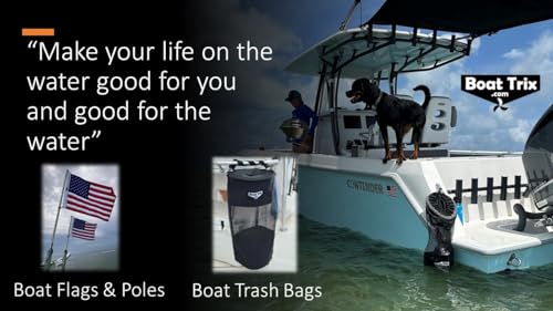 Boat Trash Bag Can Reuseable Washable Mesh and Nylon