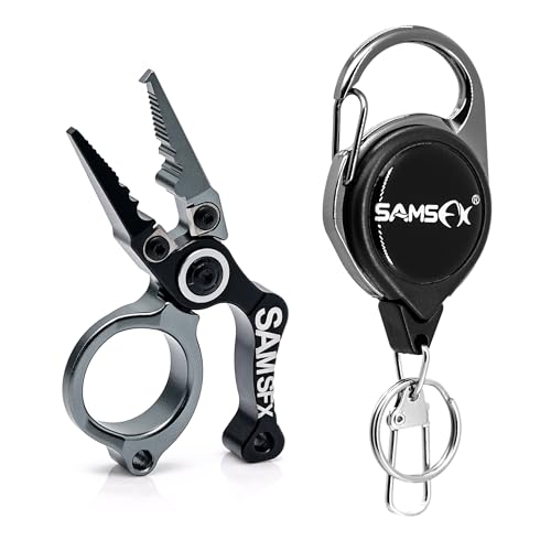 Mini Fishing Pliers with Fly Fishing Zinger Retractor