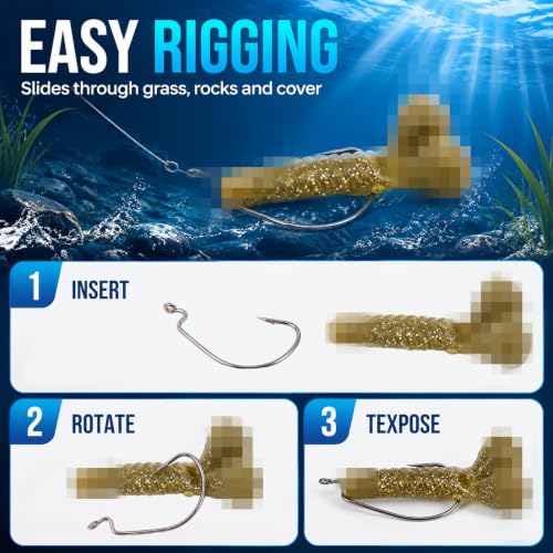 5 Pcs Fishing Lure (Colorful Bass)