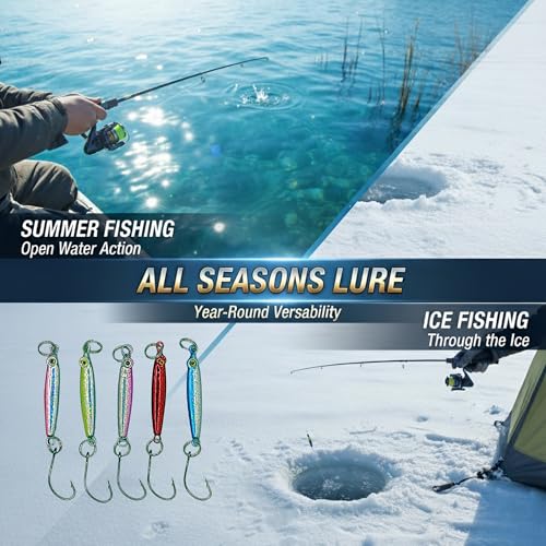5Pack Jigging Spoon (small / 3g)