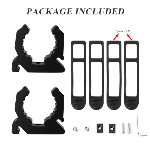 Boat Hook Holder Marine Clamps 2 (Marine Clamps -2 Pack)