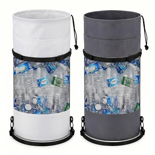 2 Pack Boat Trash Bag Mesh Garbage Holder