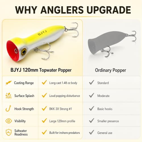 Topwater Popper Fishing Lure