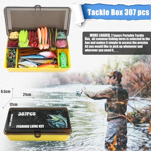 Fishing Gear Fishing Lures All (307pcs)