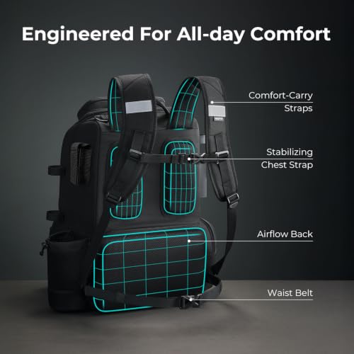 52L Fishing Tackle Backpack