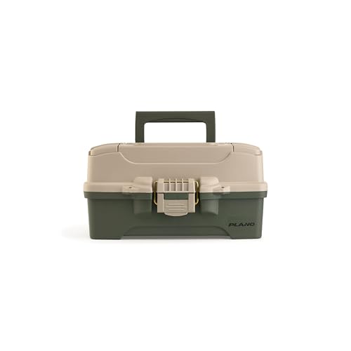One Tray Tackle Box (Green/Tan / One-Tray / One-Tray)