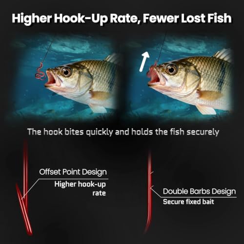 100pcs Baitholder Fishing Hooks (2#_100pcs)