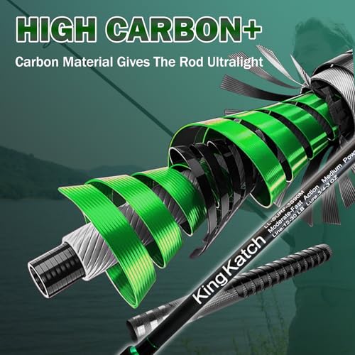 Surf Spinning Fishing Rod 9' (A-Black+Rig-11'0")