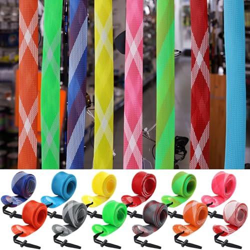Lengthen Fishing Rod Sleeve Socks Covers Braided Mesh Rod Protector Fishing Tools Accessories for Bait Casting Sea