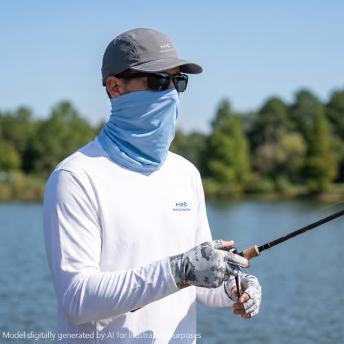 6 Pack UPF 50+ Neck Gaiter Breathable Quick Dry Outdoor Face Mask