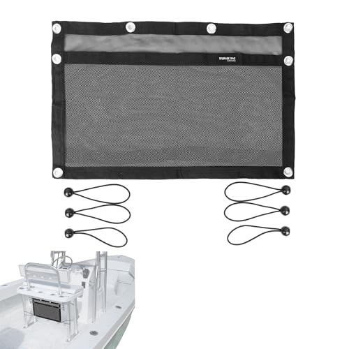 Boat Storage Bag Marine Suspended Storage Comparments Mesh Storage Bag