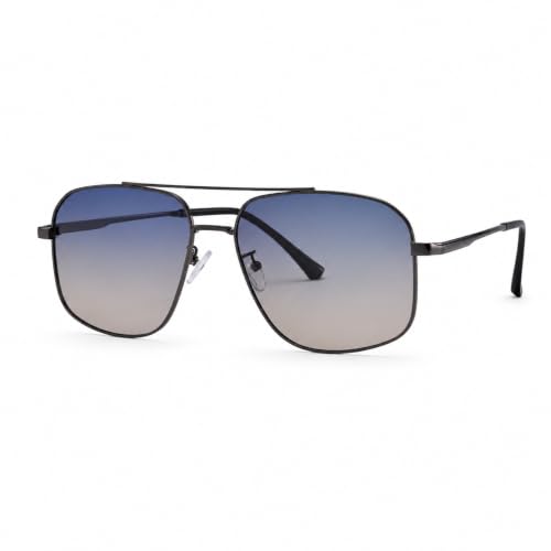 XXL Aviator Polarized Sunglasses 158mm Extra Wide Men