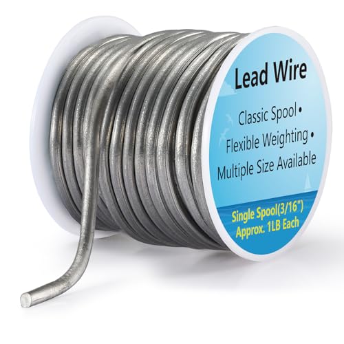 Lead Wire Solid Core Roll 1 Lb Spool (3/16"-1lb)