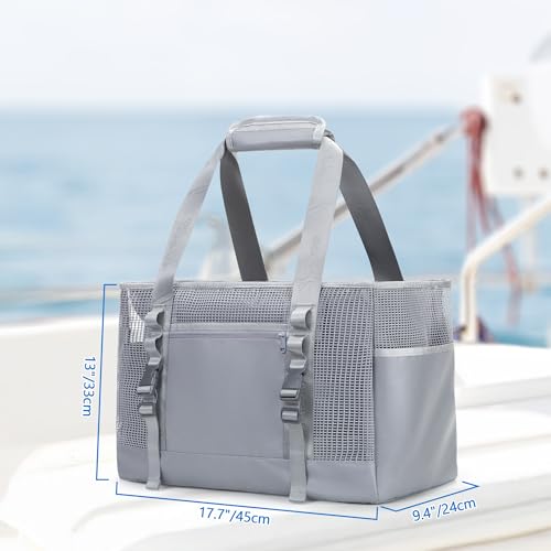 Mesh Boat Gear Bag (Gray)
