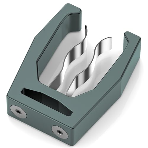 Magnetic Cigar Holder with Secure Grip & Hook & Loop Strap (GREY)